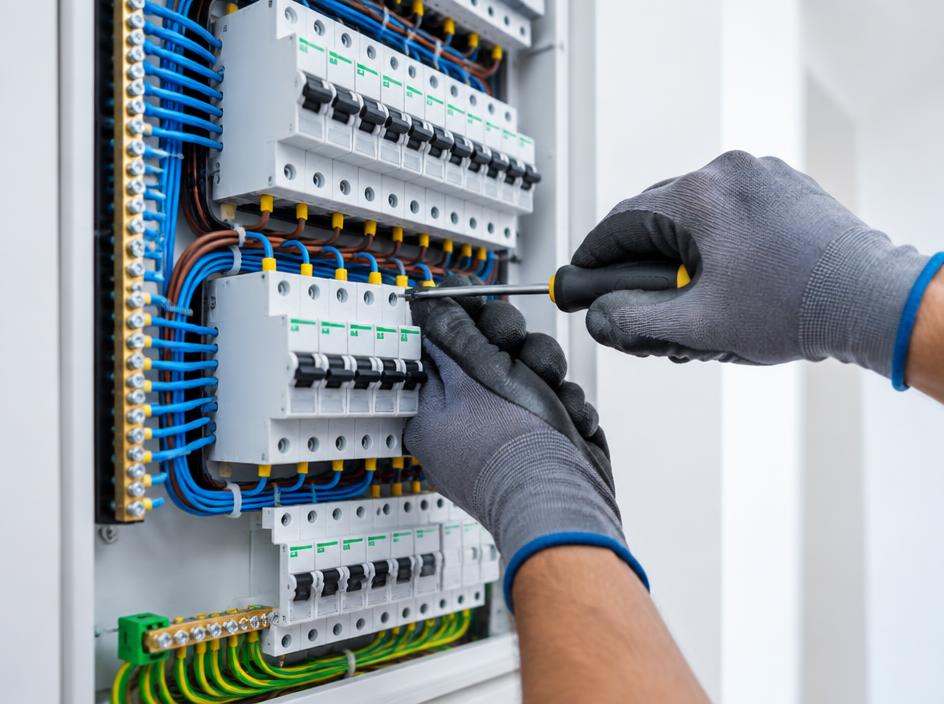 Instalación de cuadro eléctrico realizado por Urban Multiservicios